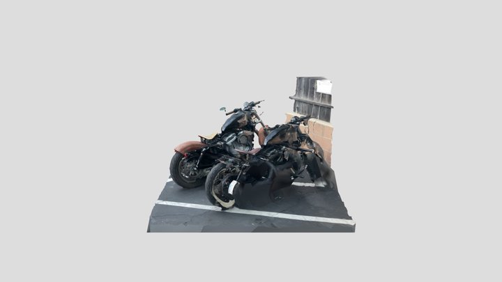 Motorcycle 3D Model