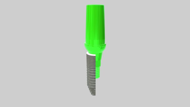 Cylindrical UniQo Assembly 3D Model
