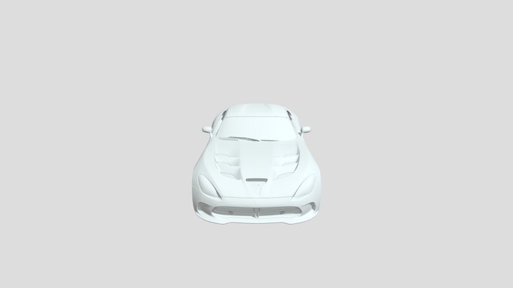 Dodge SRT Viper 2013 – Kostenloses 3D-Modell STL