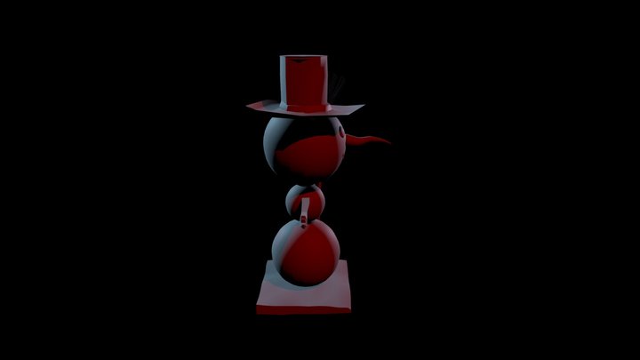 Snowman 3D Model