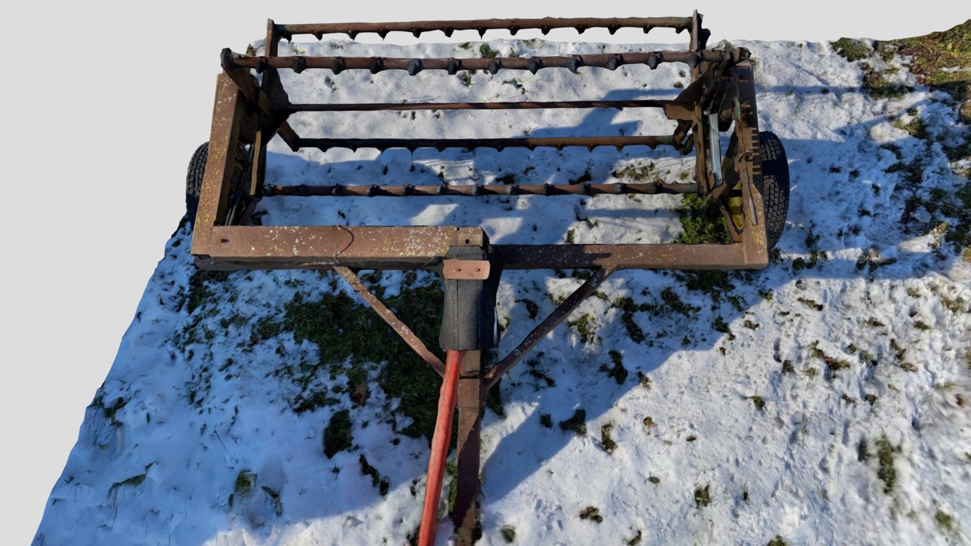 Day 140: Soil Aerator Trailer