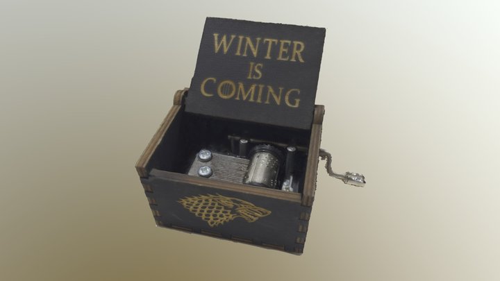 Musical box - Game of Thrones 3D Model