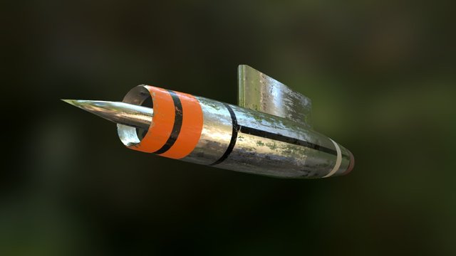 Jet Turbine 3D Model