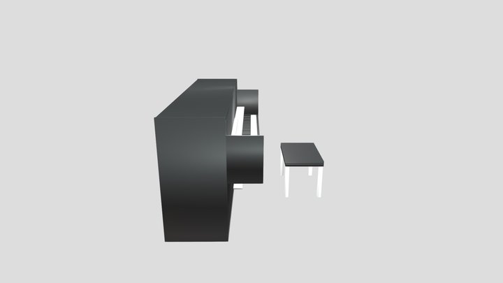 Piano 3D Model