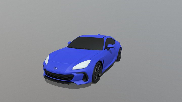 2023 Subaru BRZ 3D Model