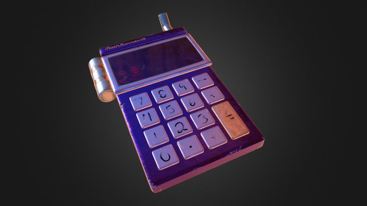 Calculator 3D Model