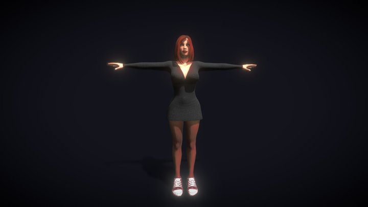 Girl - NDRKMR 3D Model