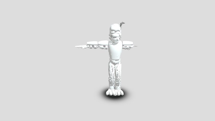 Araya's Scraptrap 2.8 Port By Razvan Andrei123 3D Model