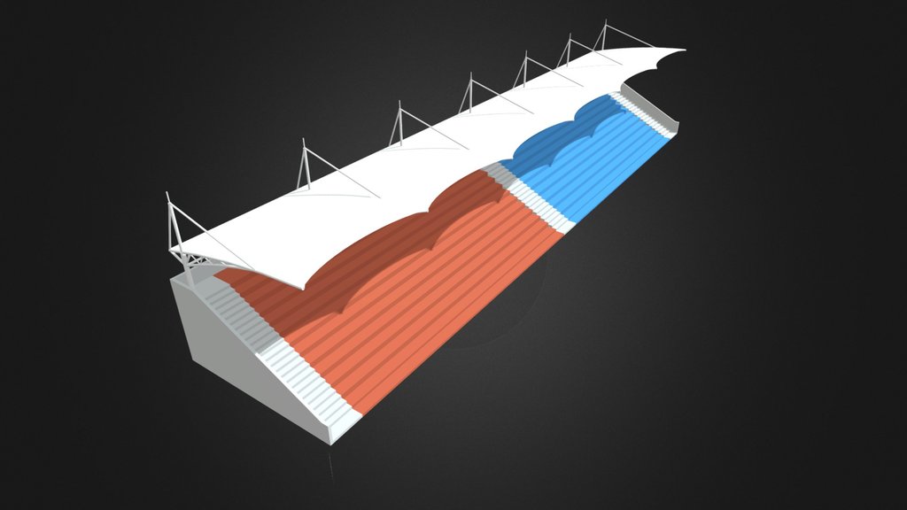 SG-A07S-1 Tension Rod Tensile Membrane Canopy