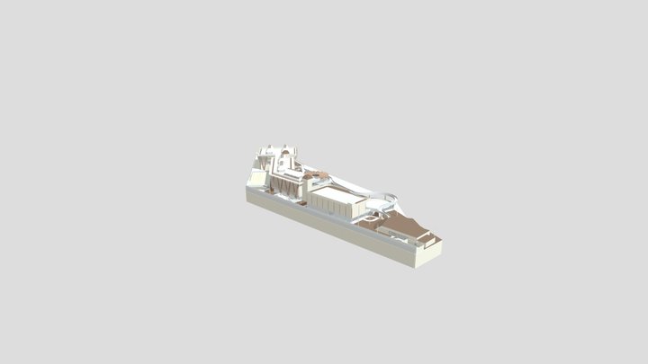3D MAKET SPA 6 - 5112422029 - ZAKKA ZAHARUL KAIS 3D Model
