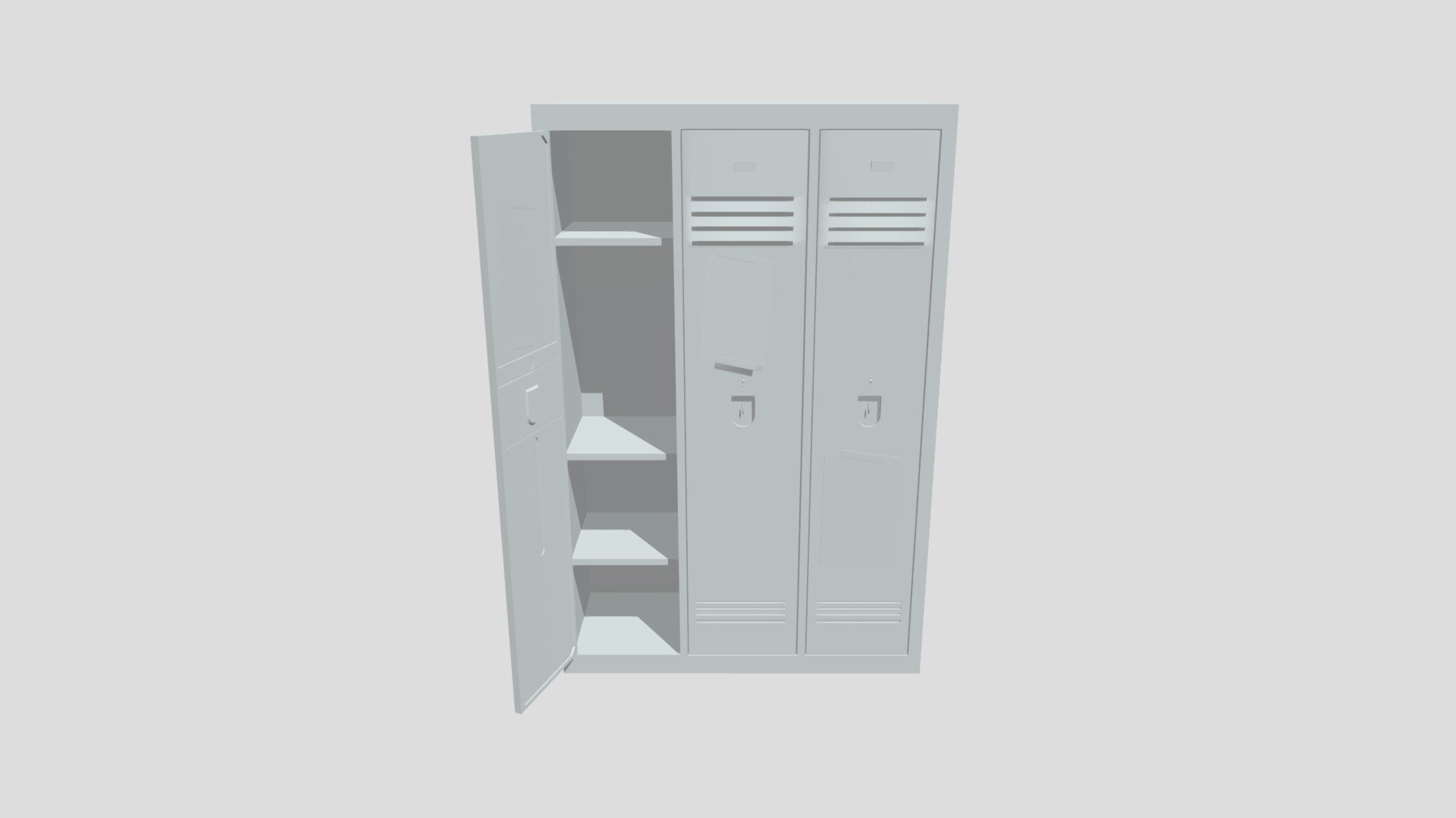 Abandoned 90's Locker - Download Free 3D model by PlanetEmily [82a1722 ...