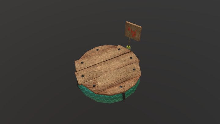 MiniCRCles (Pirate Game Consept Desing) 3D Model 3D Model