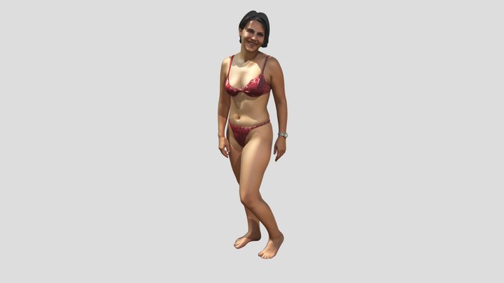Bikinigirl1 3D Model