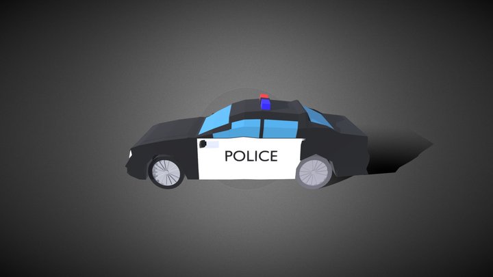 Police car – Free 3D Model STL