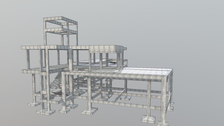 Estrutura 3D Model