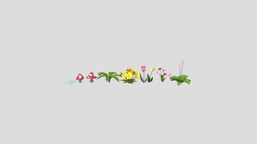 Low Poly nature pack