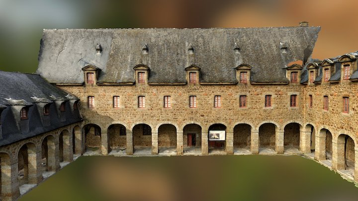Try 1 -  Monastery - The Urbanistes - – Modello 3D gratuito STL