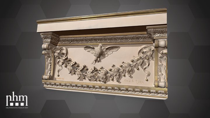 High relief of a dove – Kostenloses 3D-Modell STL