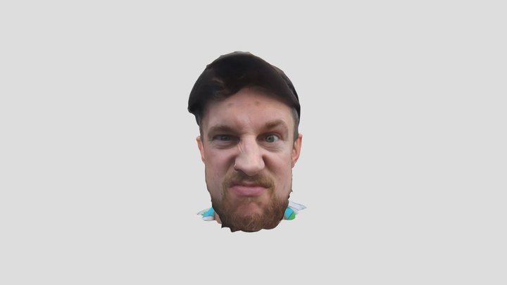 Joe head new 3D Model