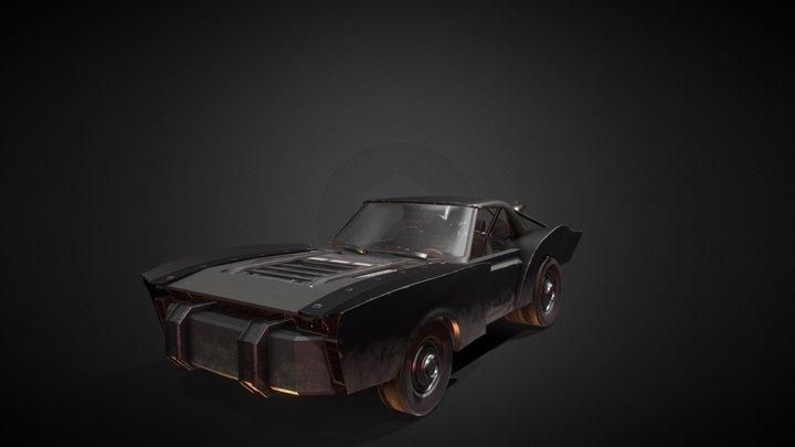 Batmobile (The batman 2022) 3D Model