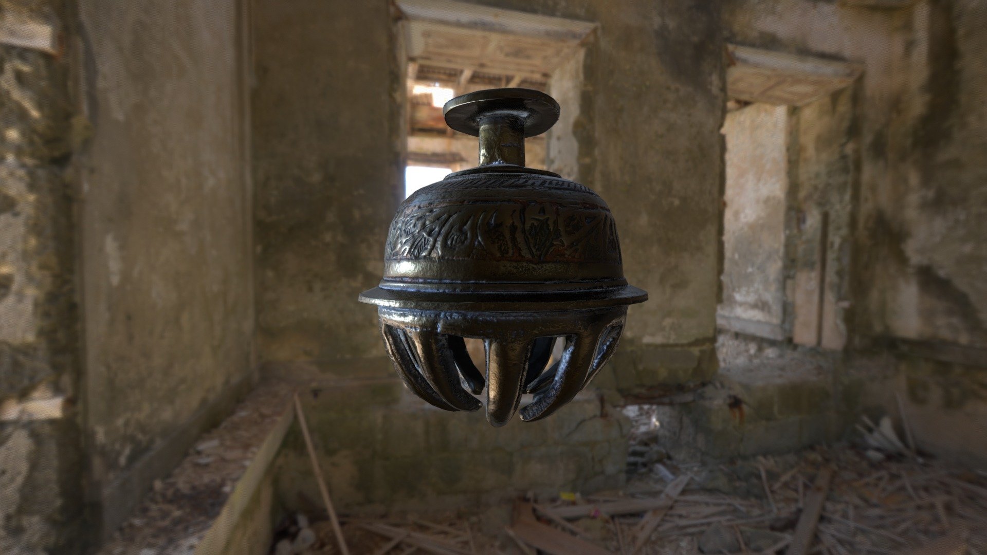 Brass Bell 3D Scan Download Free 3D model by Trey Brown