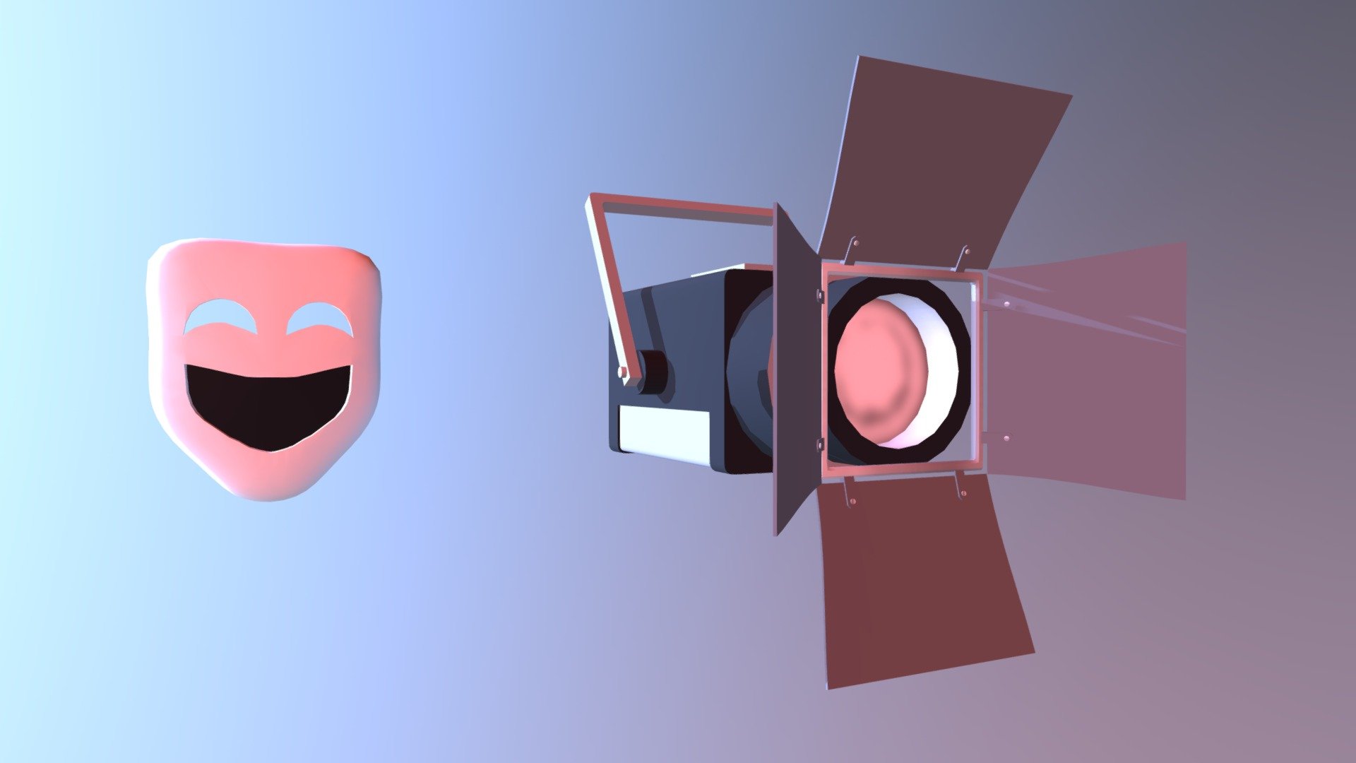 CGT 116 Final (Theater Props) - 3D model by griffg4 [82a59fb] - Sketchfab