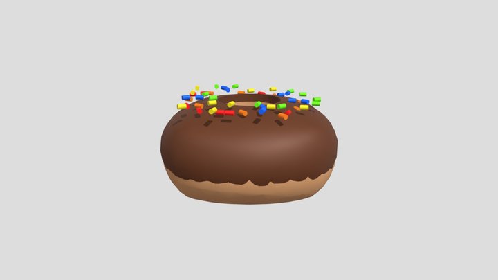 Donut 3D Model