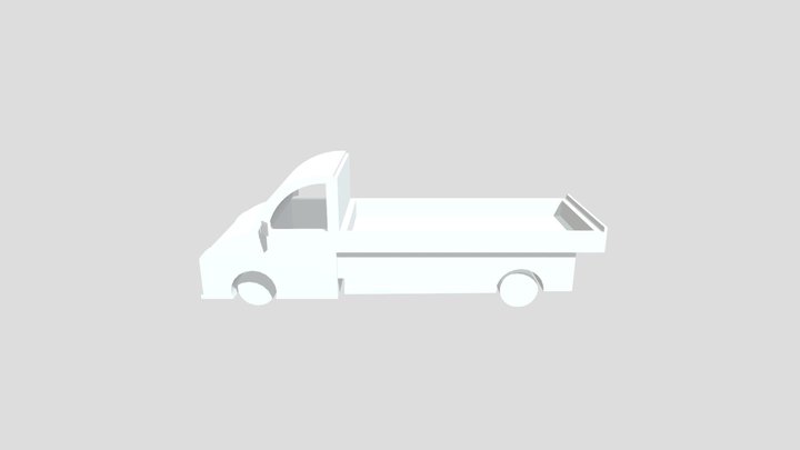 Camion-benne 3D Model
