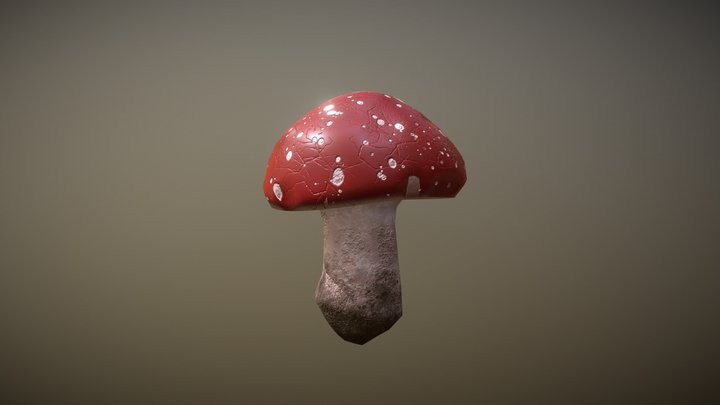 Mashroom. 3D Model