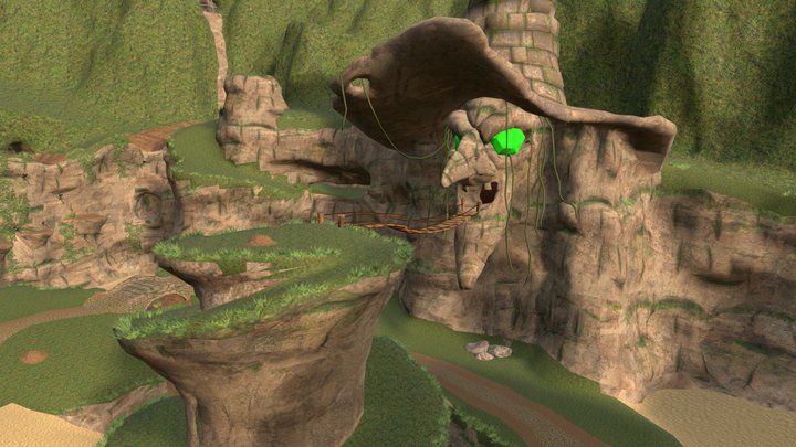 Spiral Mountain (Reimagined) 3D Model