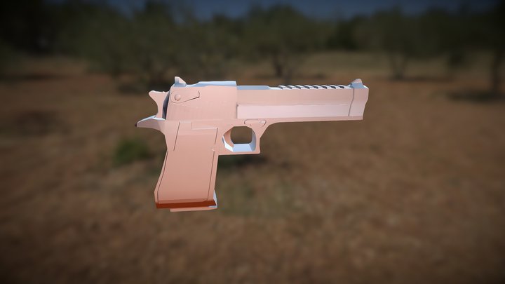 Desert Eagle Model 3D Model
