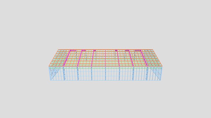 Warehouse 12x20 3D Model