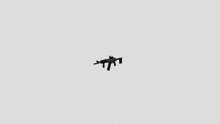 ak-105M 3D Model