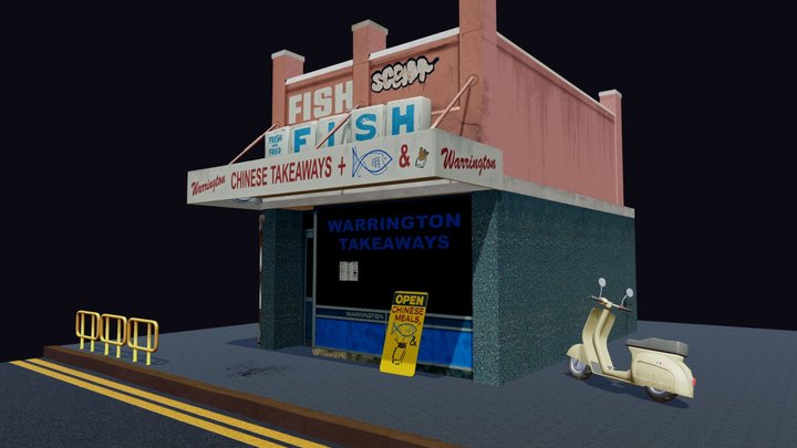 fish_shop 3D Model