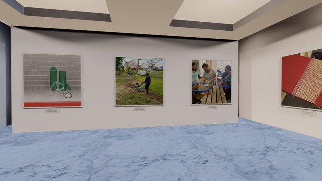 Instamuseum for @refugee.empowerment 3D Model