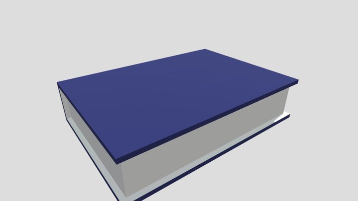 3D model book 3D Model