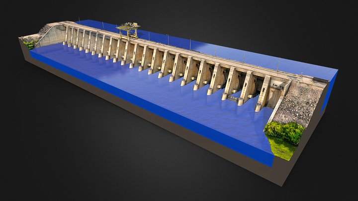Barrage 🇧🇷 3D Model