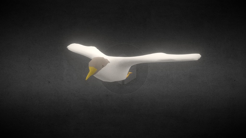 Low Poly Bird (Animated) - Download Free 3D model by Charlie Tinley  (@Tnkii) [82ada91]