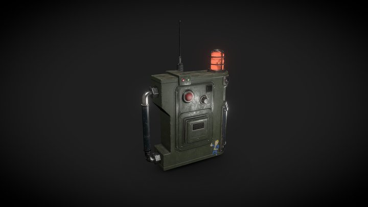 Fallout Beacon 3D Model