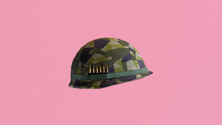 Military helmet Tris:1821 3D Model
