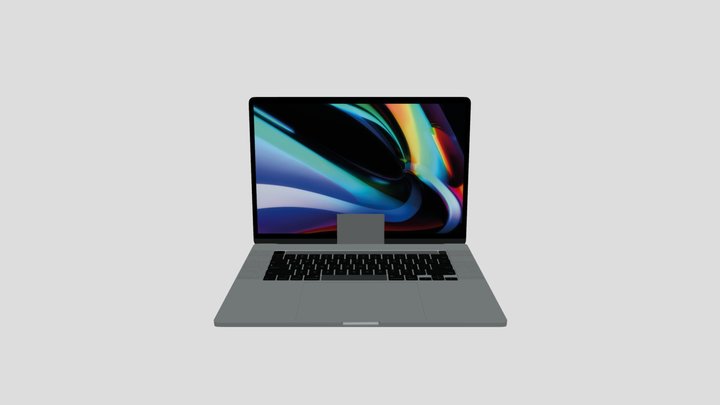 Apple Macbook Pro 16 2019 3D Model