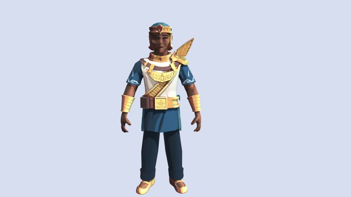 Egyptian - Isart Digital [Student Work] 3D Model