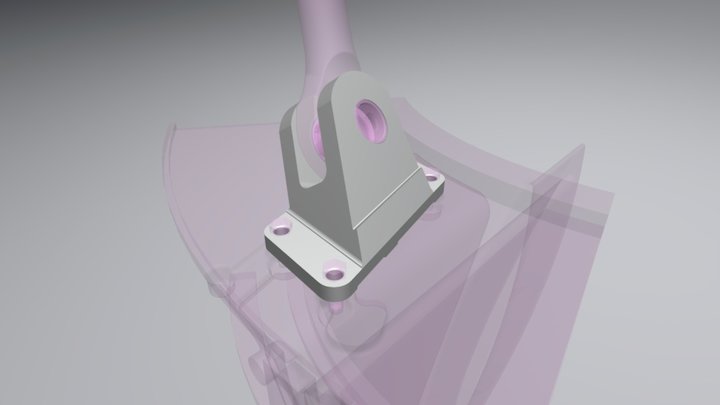 Original support bracket 3D Model