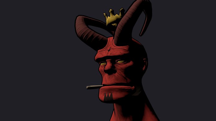 Hellboy 3D Model