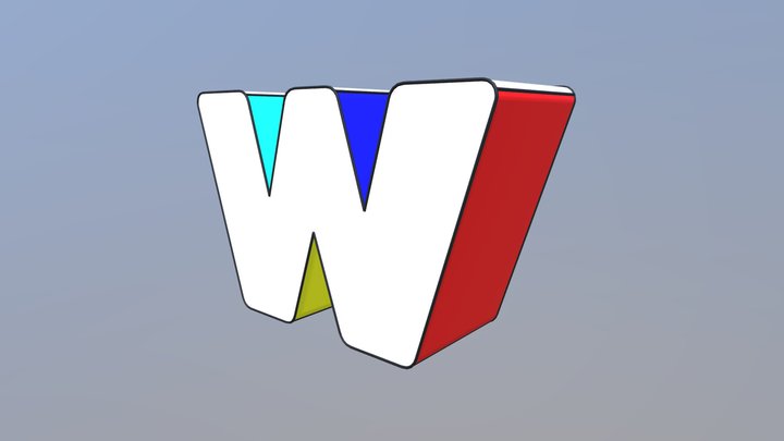 LWA 3D Logo 3D Model