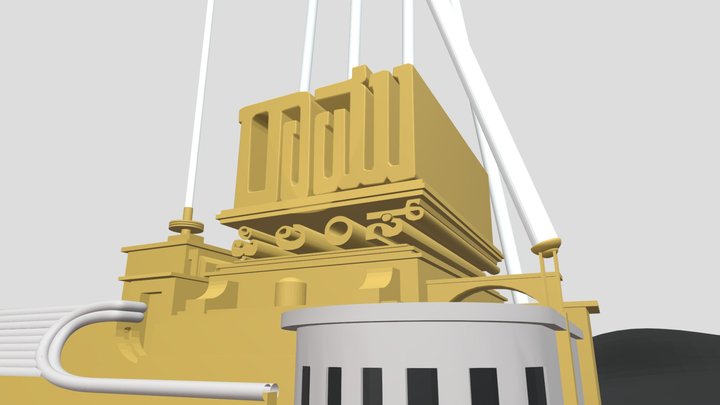 Ramu Films 2015-2017 Logo Remake 3D Model