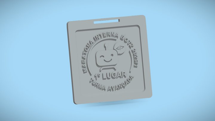 Medalha BOTz 2025 3D Model