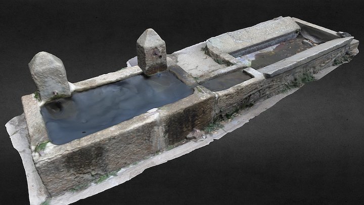 Ávila, Solana de Ávila - Pilón 01 3D Model