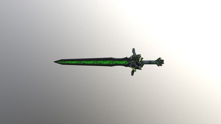 Alien sword 3D Model