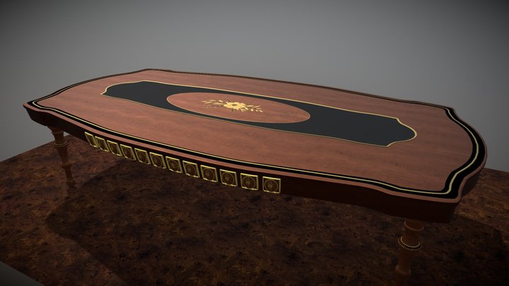 Fine_Table_17 3D Model